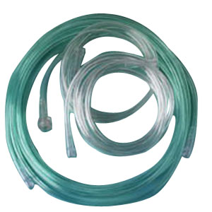 OXYGEN TUBING 25FT GREEN 25/CS
