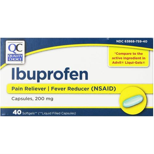 IBUPROFEN SOFTGELS 200MG