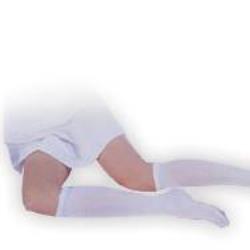 STOCKINGS KNEE XXXL LONG WHITE