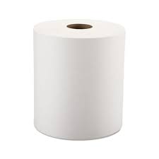 TOWELS ROLL WHITE 800'X10" 6/C