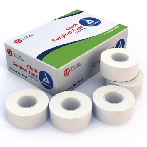 TAPE CLOTH 1"X10YD 12/BX