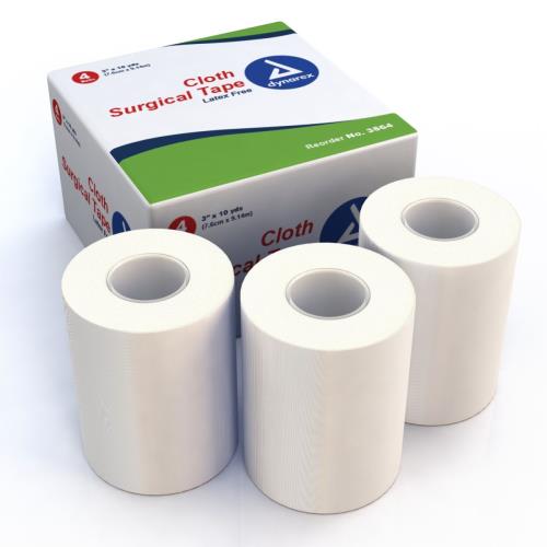 TAPE CLOTH 3"X10YD 4/BX