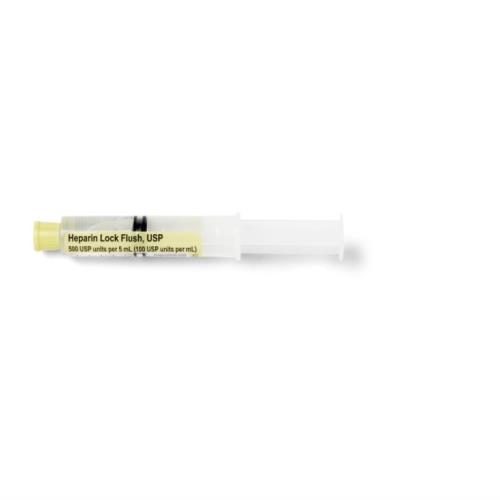 SYRINGE HEPARIN 100U/ML MEDLIN