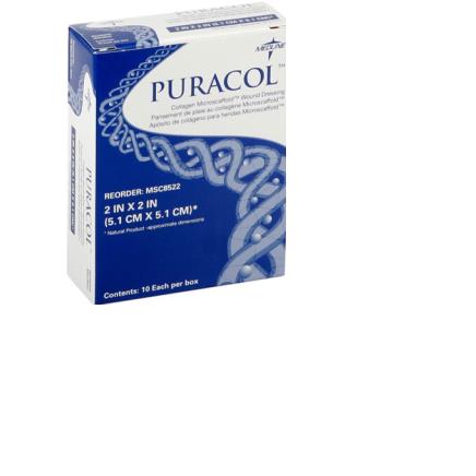 PURACOL COLLAGEN 2 X 2