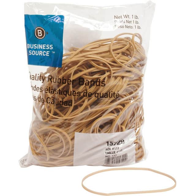 RUBBER BANDS SIZE 117 BEIGE