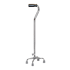 CANES QUAD SMALL BASE CHROME