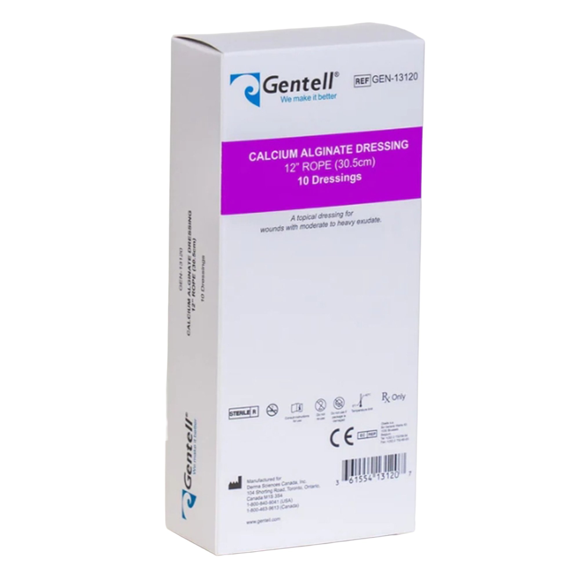 CALCIUM ALGINATE ROPE 12"