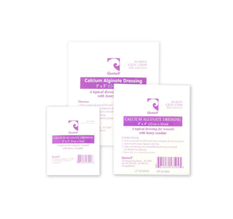 CALCIUM ALGINATE 4X4 BX/10