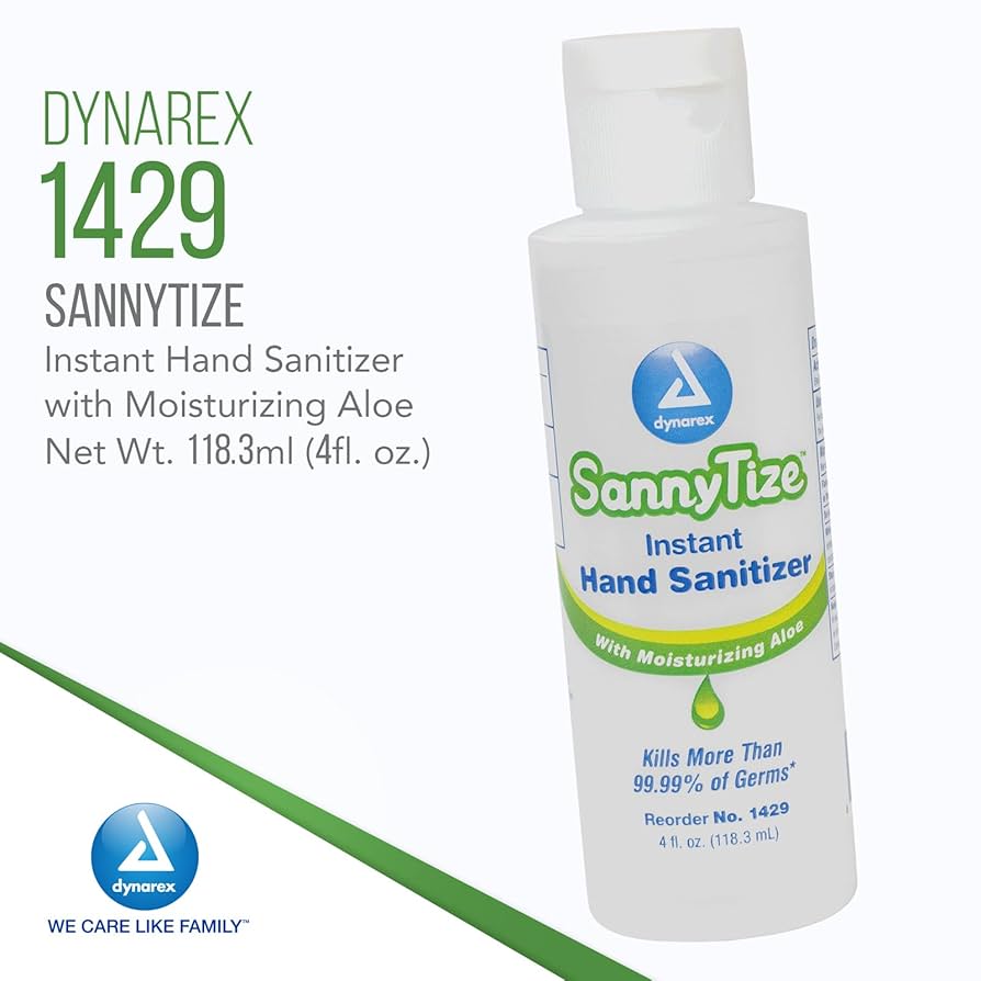 HAND SANITIZER W/ALOE 4OZ