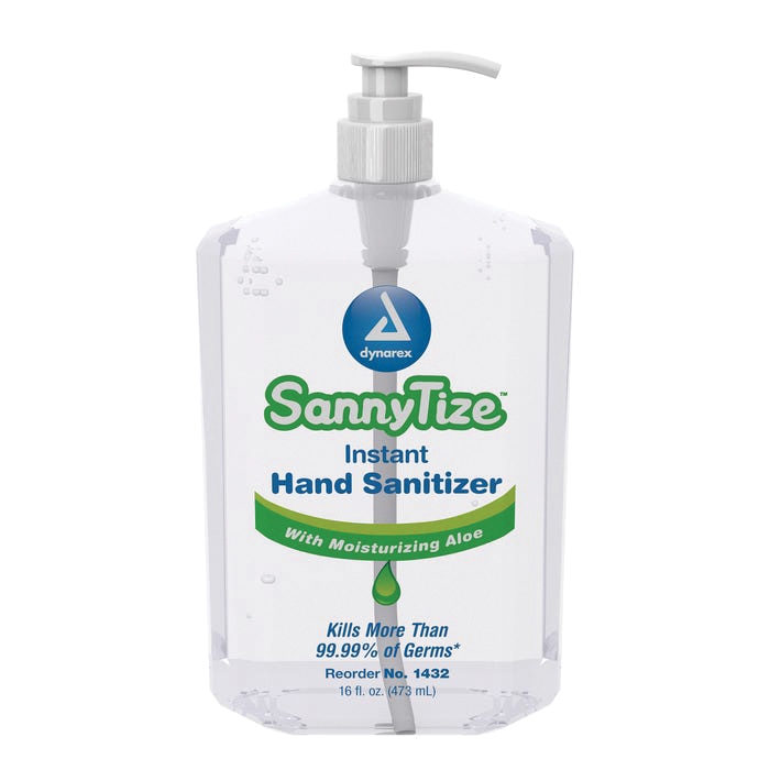 HAND SANITIZER W/ALOE 16OZ