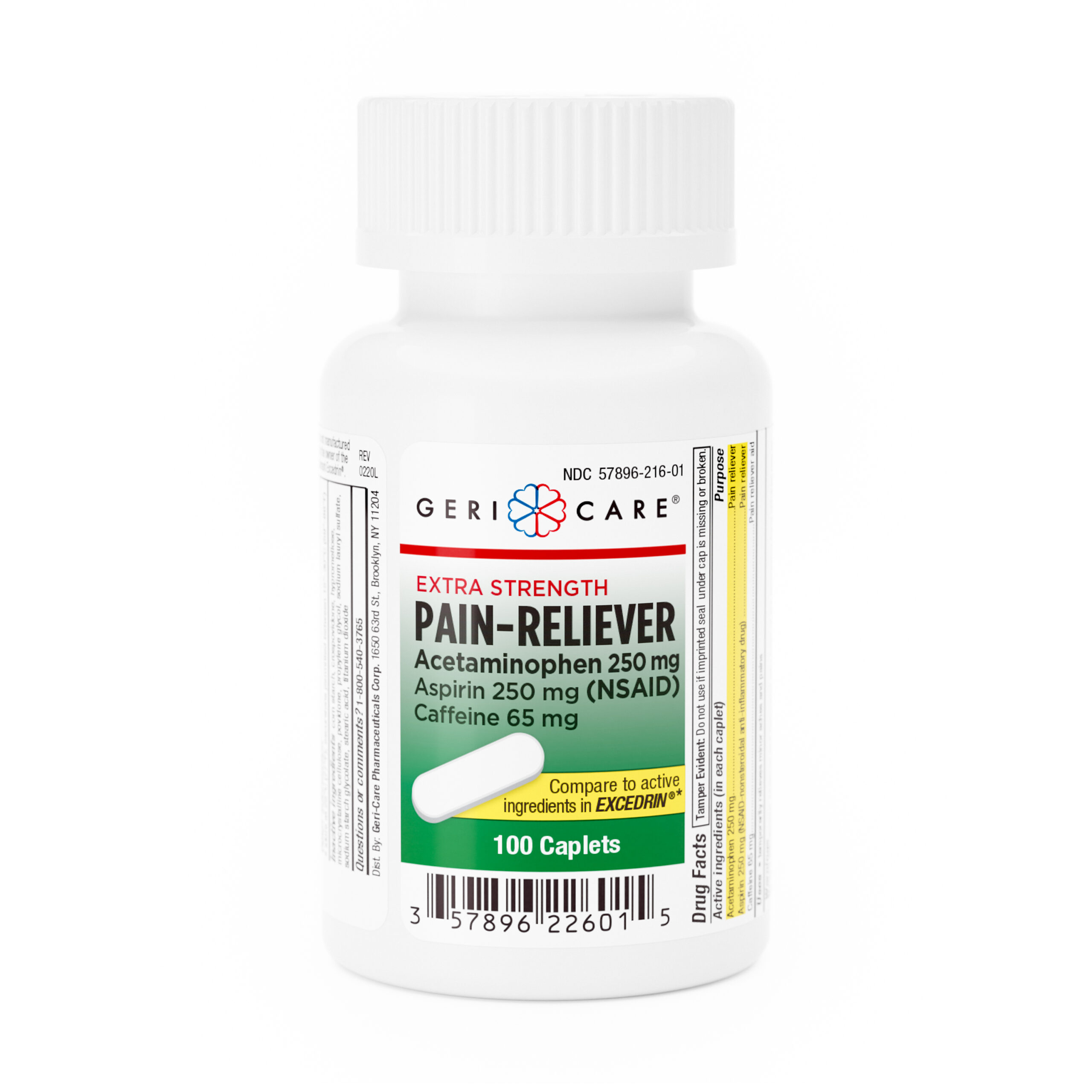 EXCEDRIN HEADACHE (GEN) 100/BT