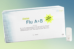 INFLUENZA A+B RAPID TEST 25/BX