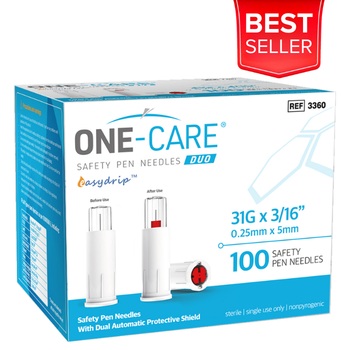 PEN NEEDLE SAFETY 31G 5MM