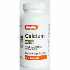 CALCIUM 600MG W/D 200MG 150/BT