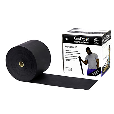 EXERCISE BAND BLACK 50 YARDS