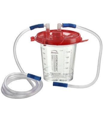 SUCTION CANISTER HYDROPHOBIC