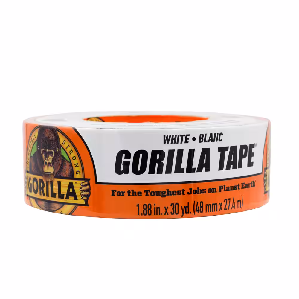 TAPE GORILLA WHITE 3" CORE