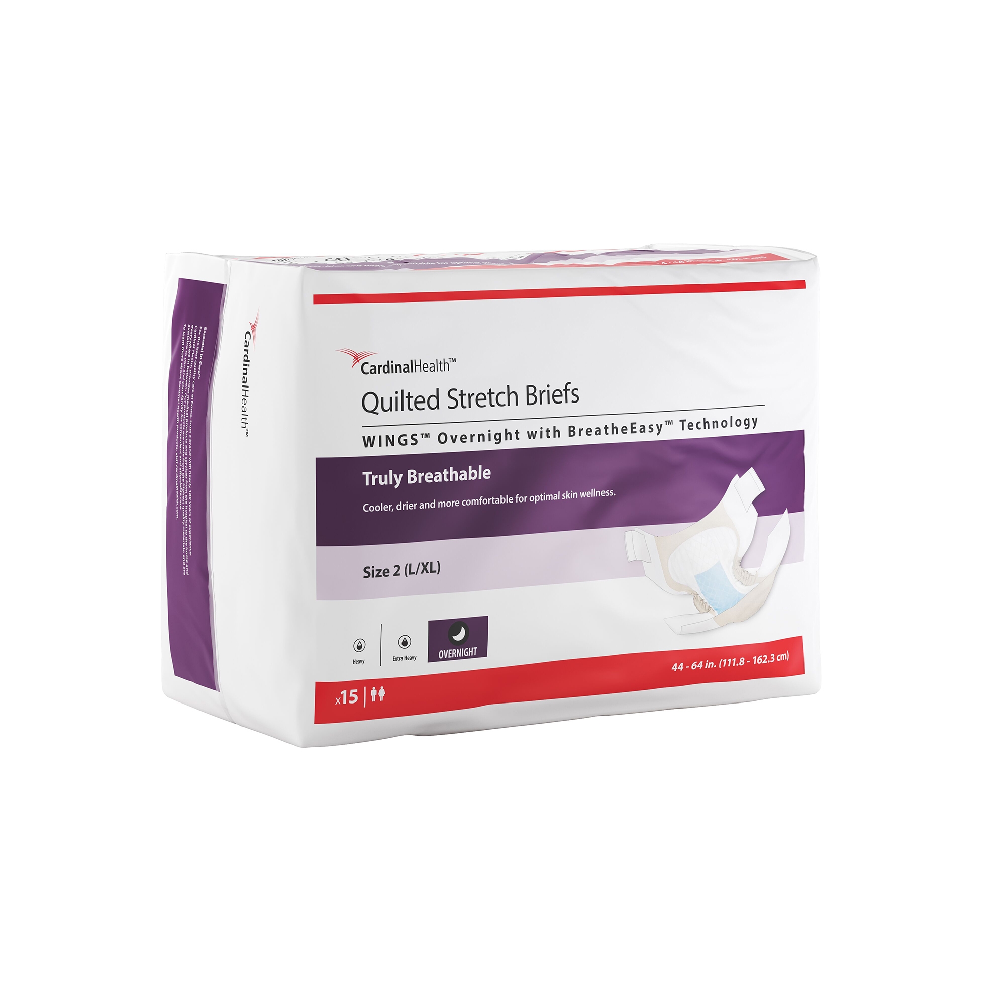 BRIEFS WINGS STRETCH SZ2 L/XL