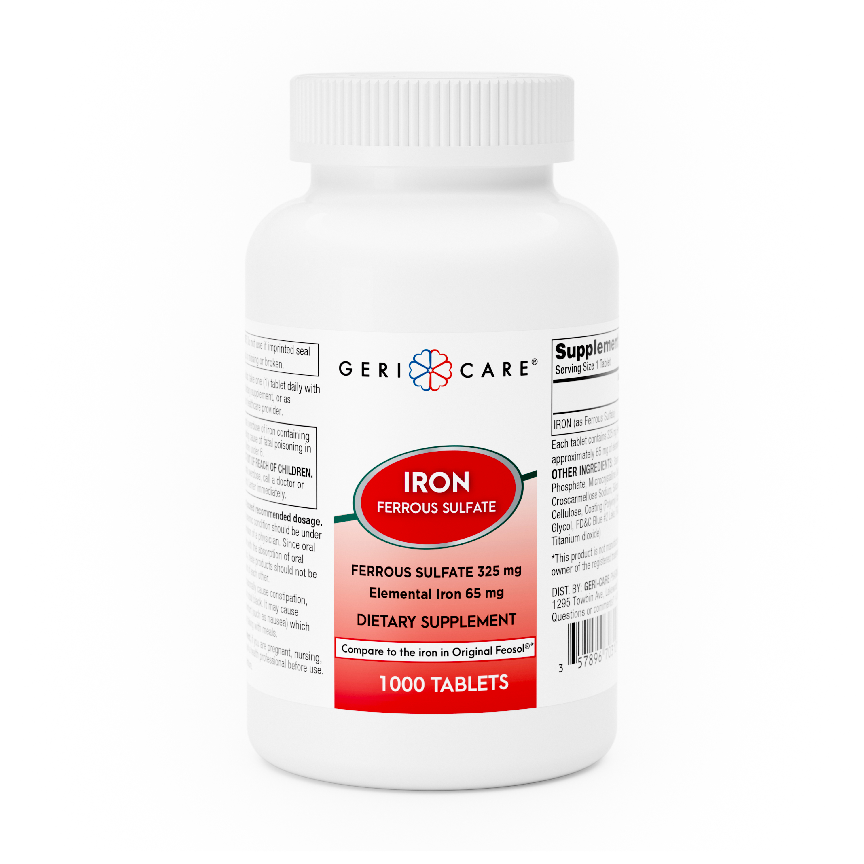 FERROUS SULFATE 1000/BTL