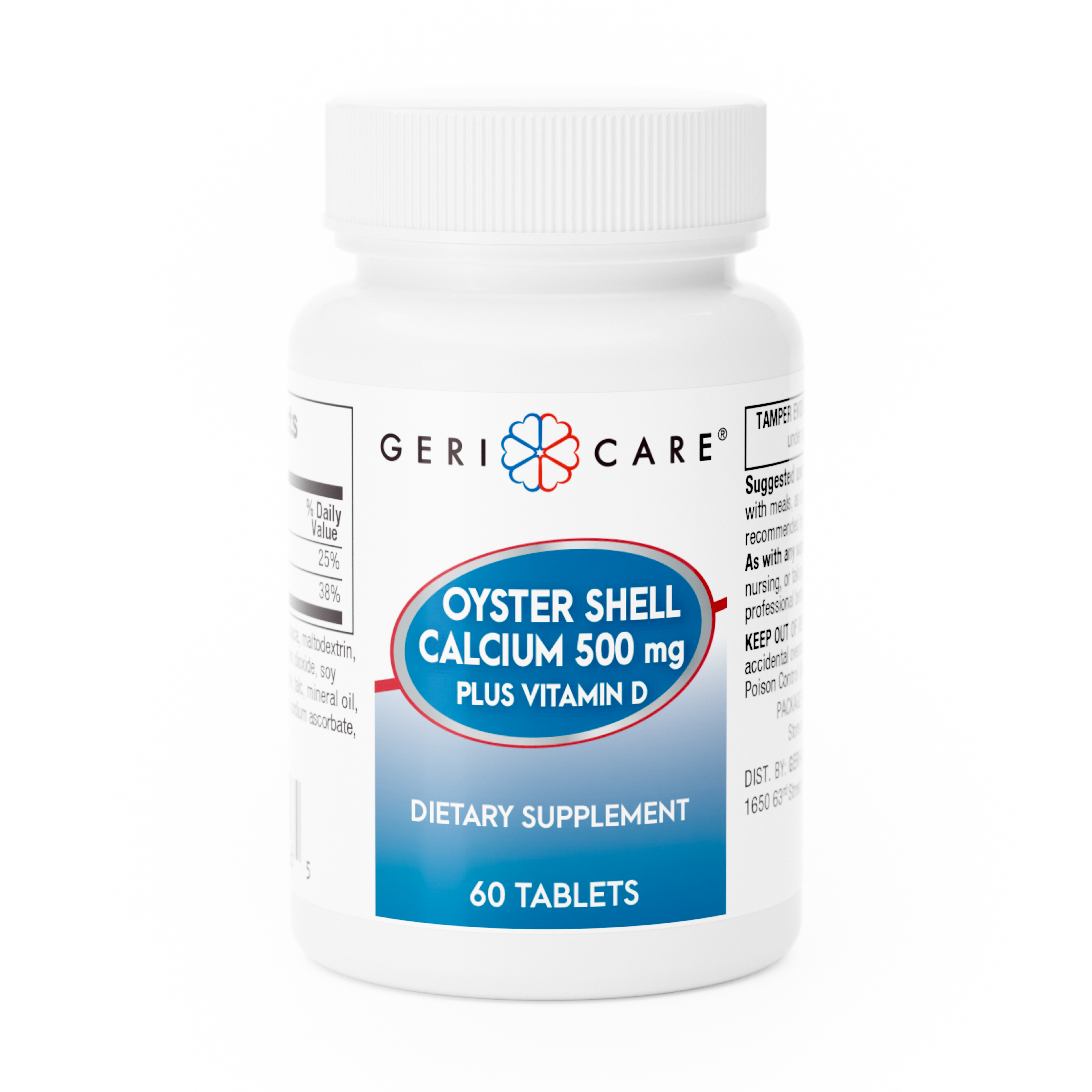 OSCAL TAB 500MG W/D 200IU 60/B
