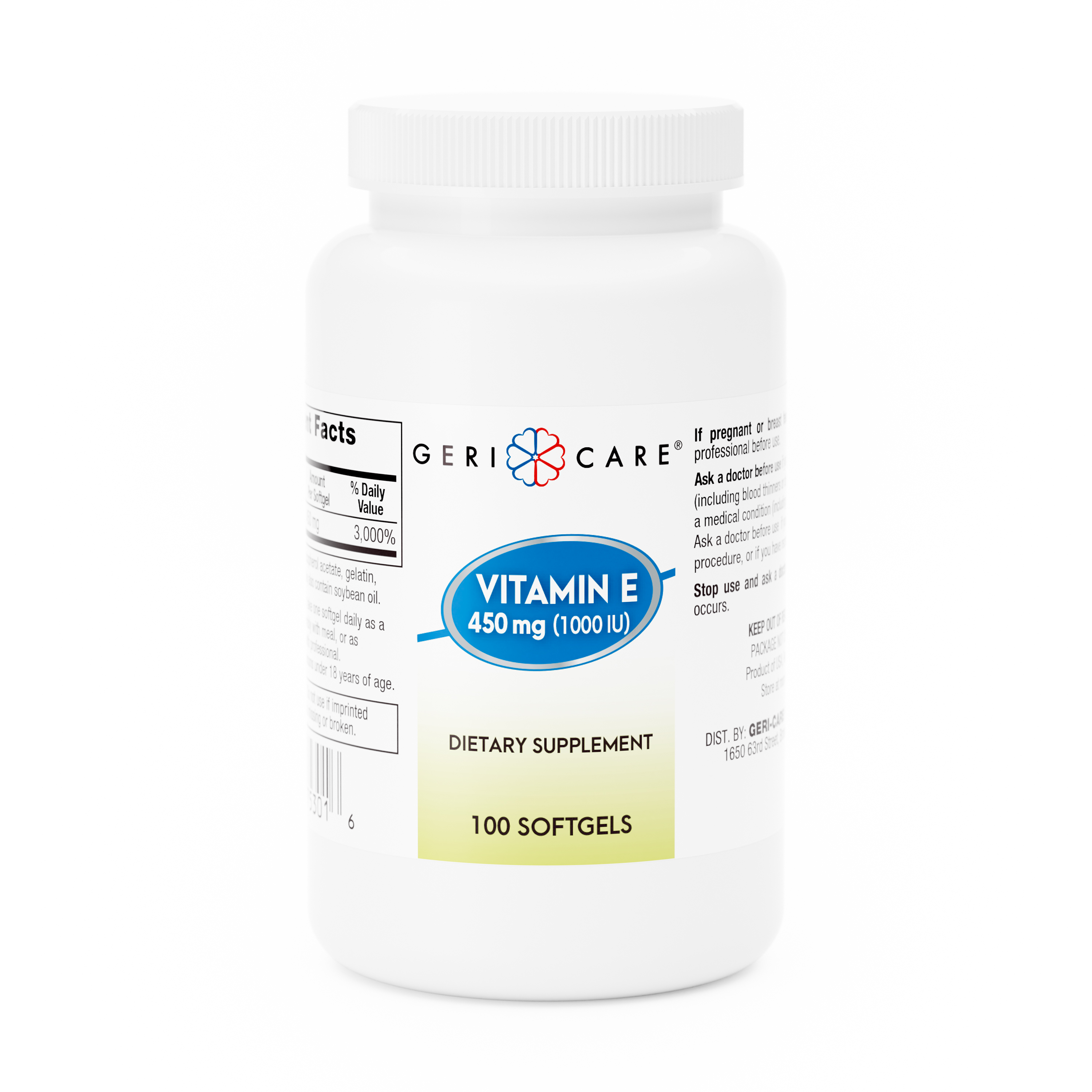 VITAMIN E 1000MG SFT GEL 100/B