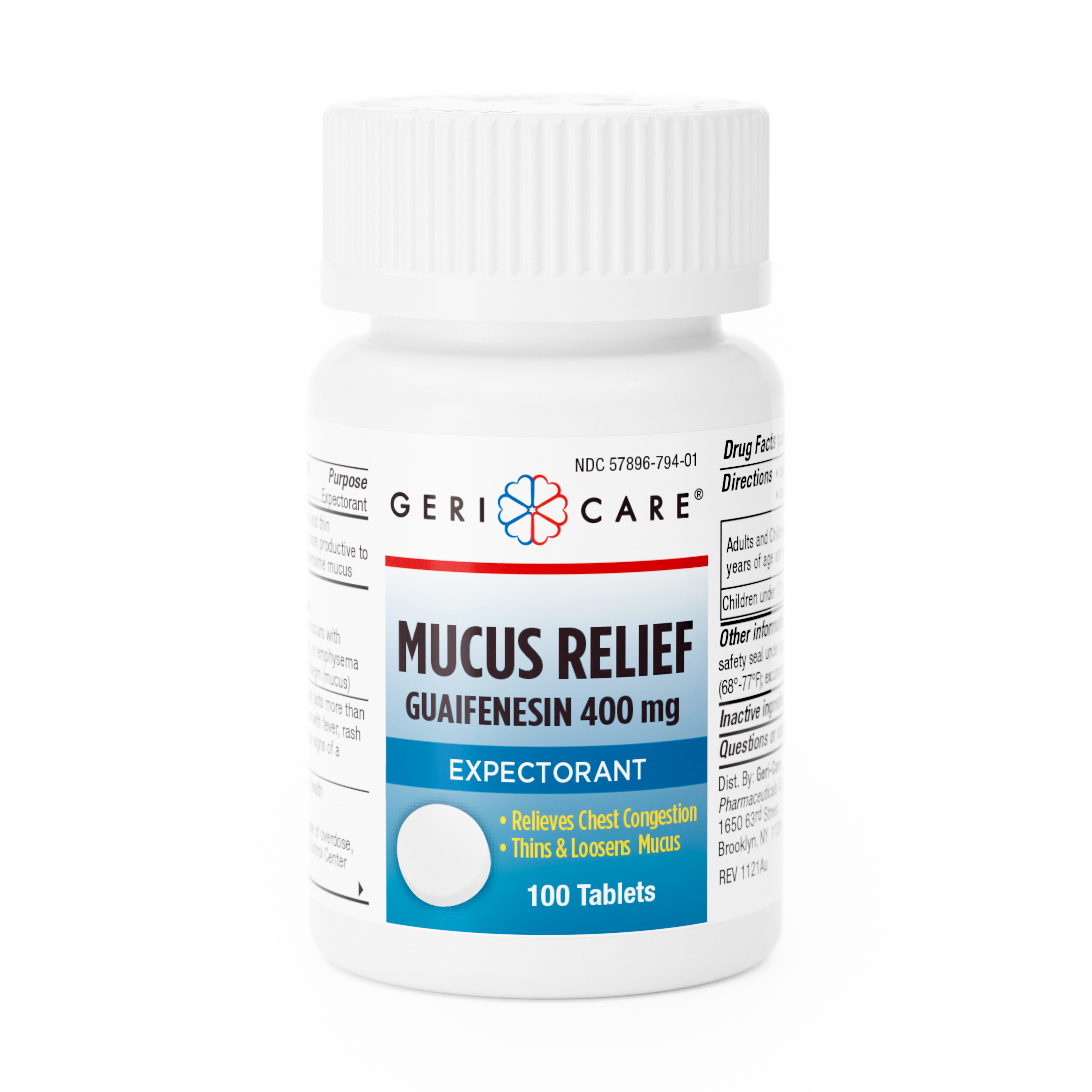 MUCINEX-MUCUS RELIEF 400MG 100
