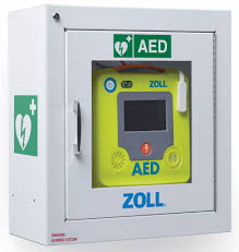 AED ZOLL CABINET W/ALARM 7"