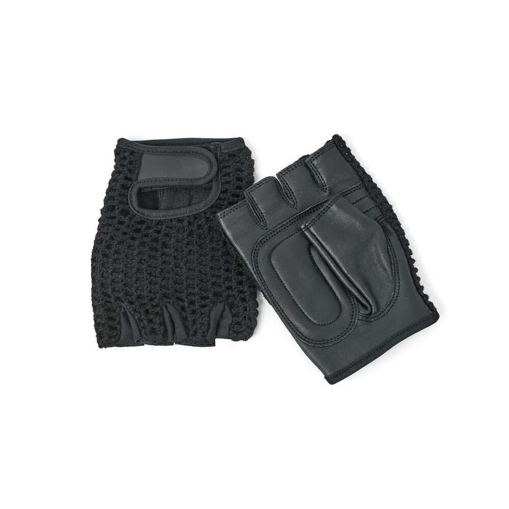 WHEELCHAIR GLOVES PADDED MESH