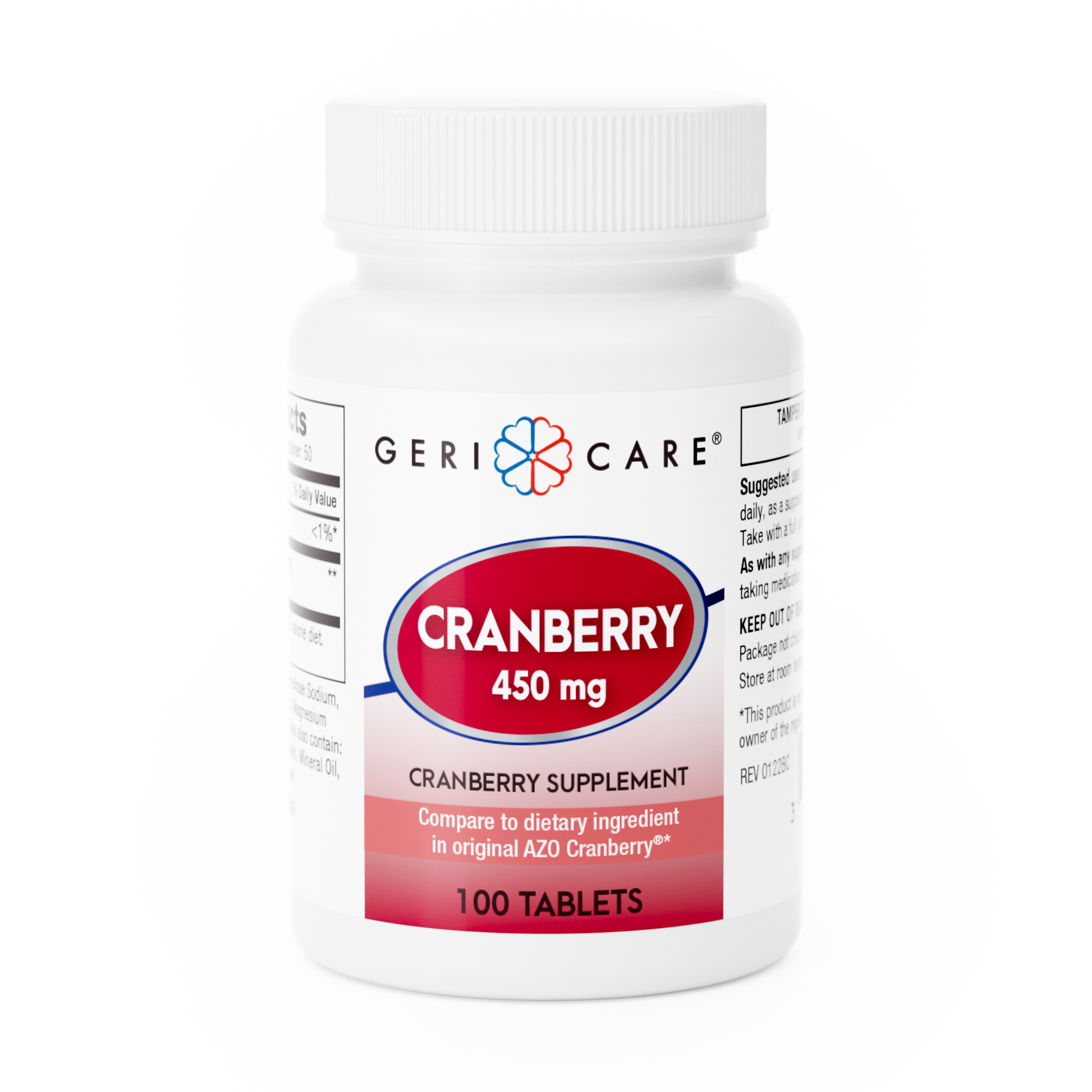 CRANBERRY TABS 450MG 100/BT