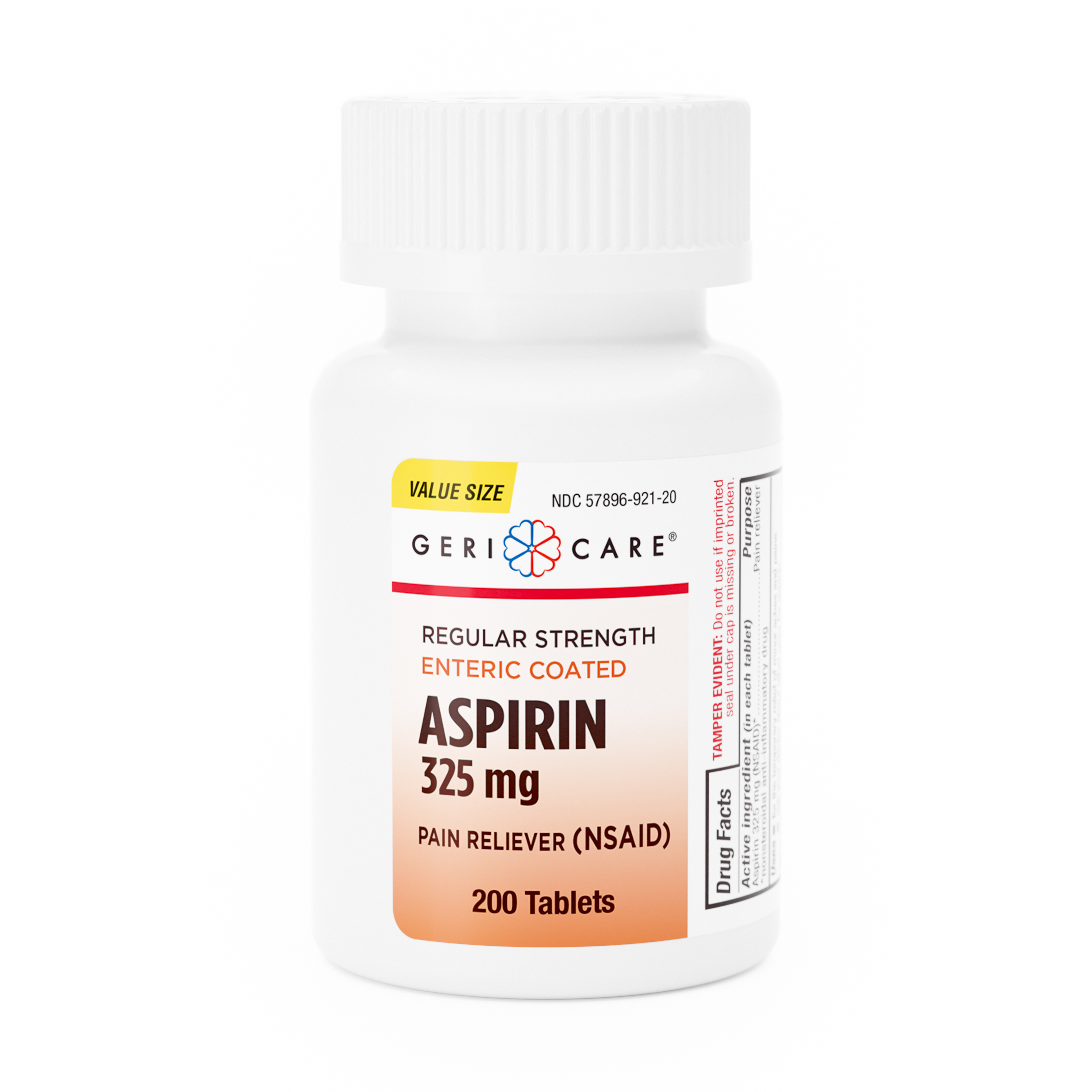 ASPIRIN COATED 325MG 200/BT