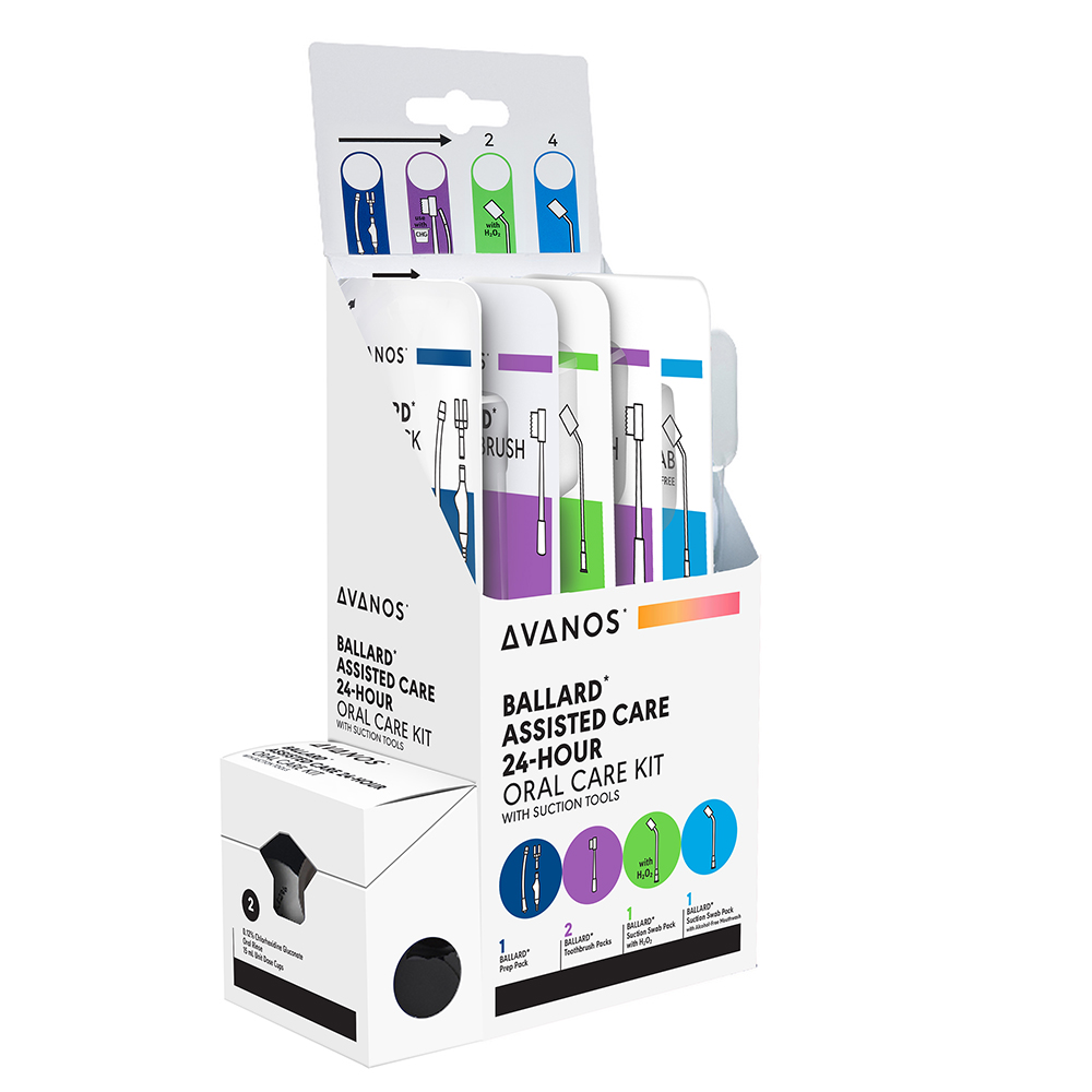 ORAL CARE KIT 24-HOUR F/VENTED