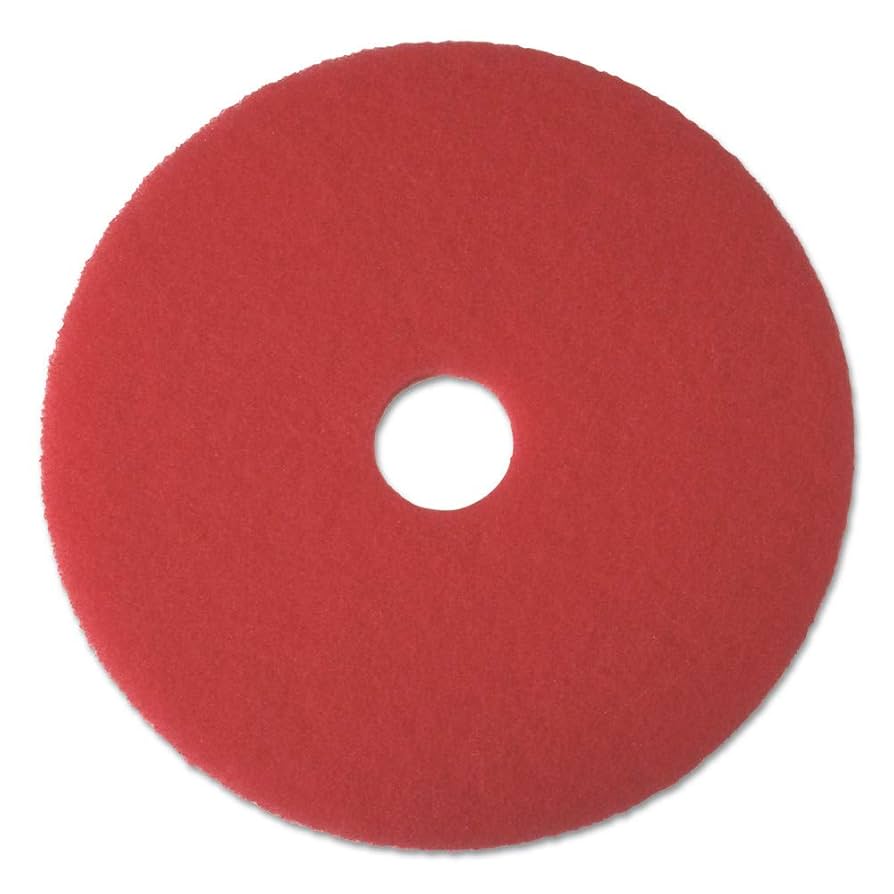 FLOOR BUFFER PAD RED 19"