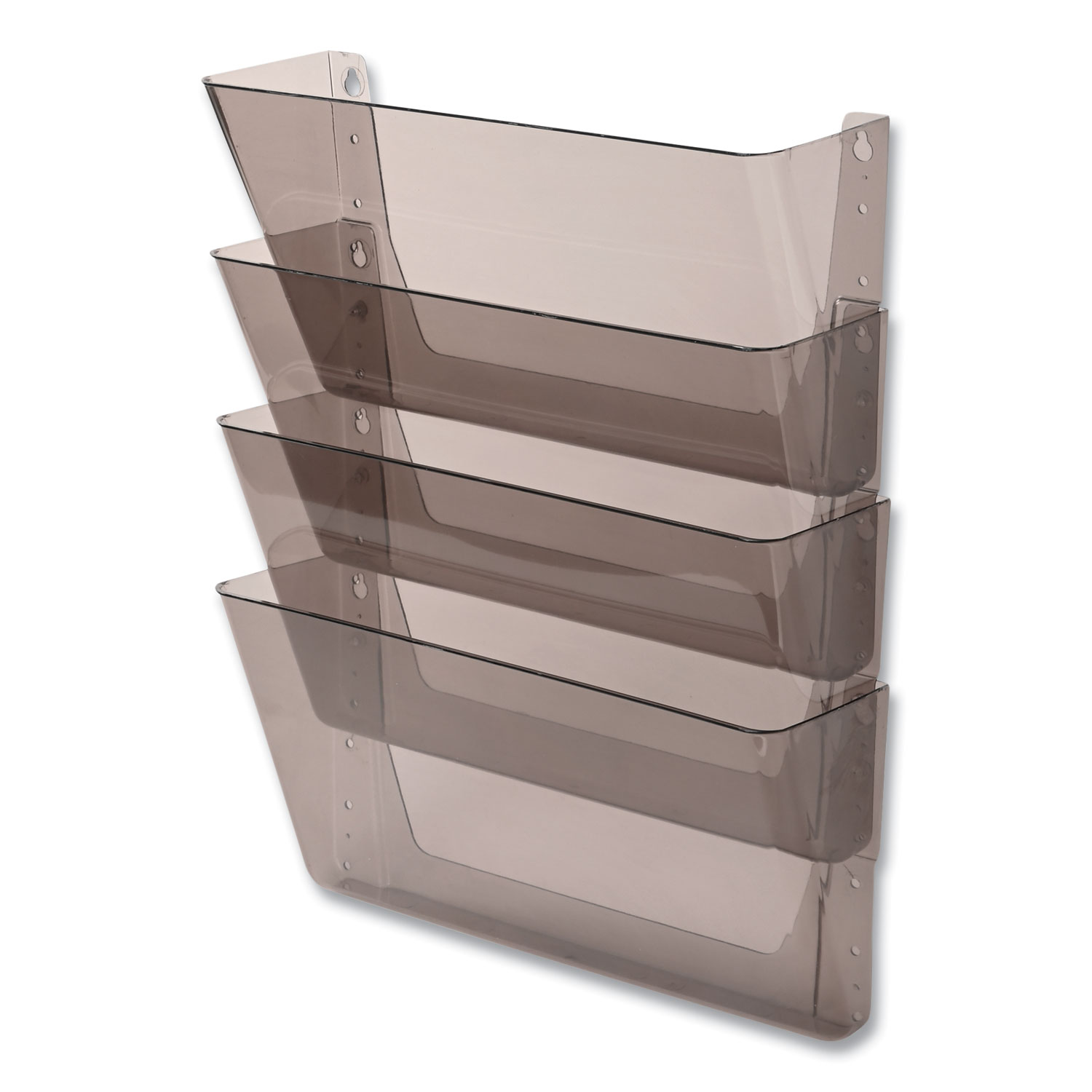 WALL FILE 4-POCKET PLASTIC