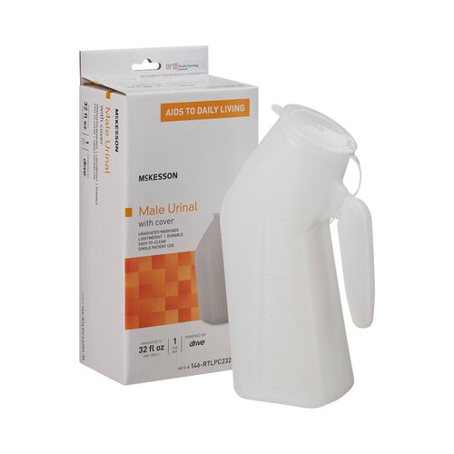 URINAL MALE 32OZ RETAIL 6/CS