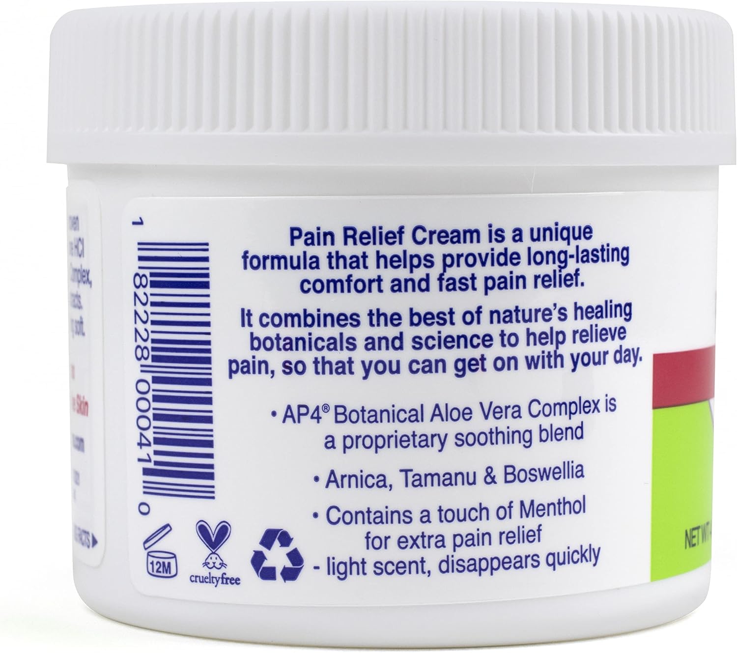 PAIN RELIEF CREAM 4OZ