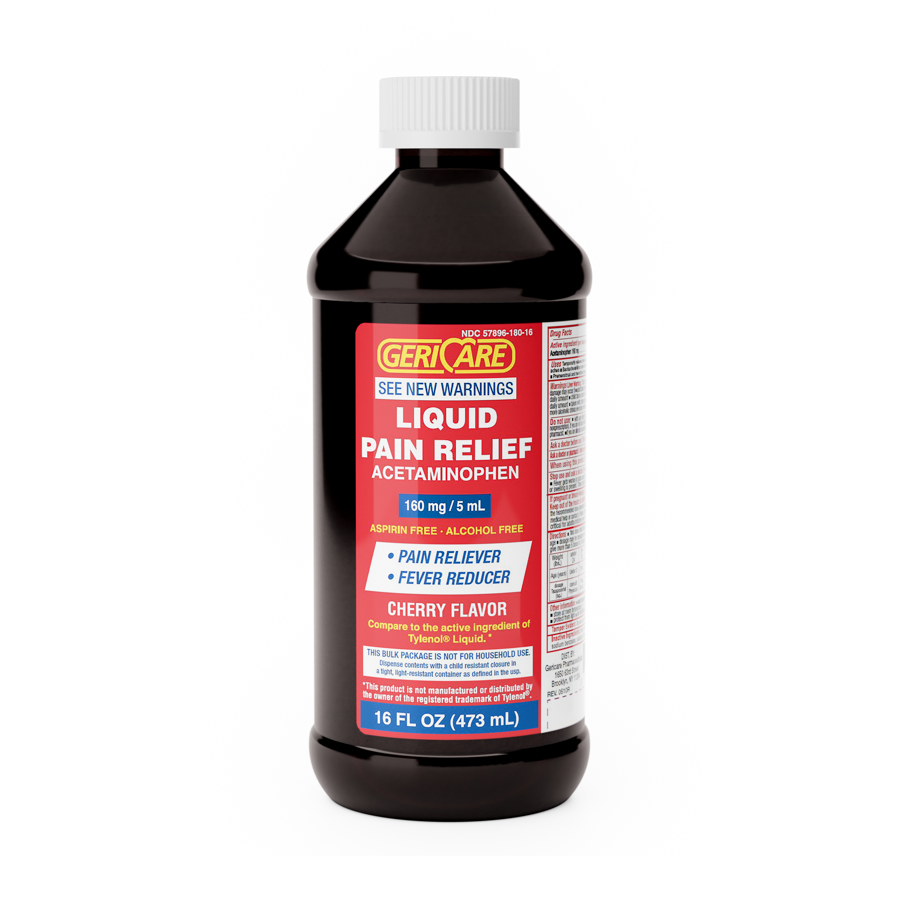 ACETAMINOPHEN LIQUID16OZ 160MG