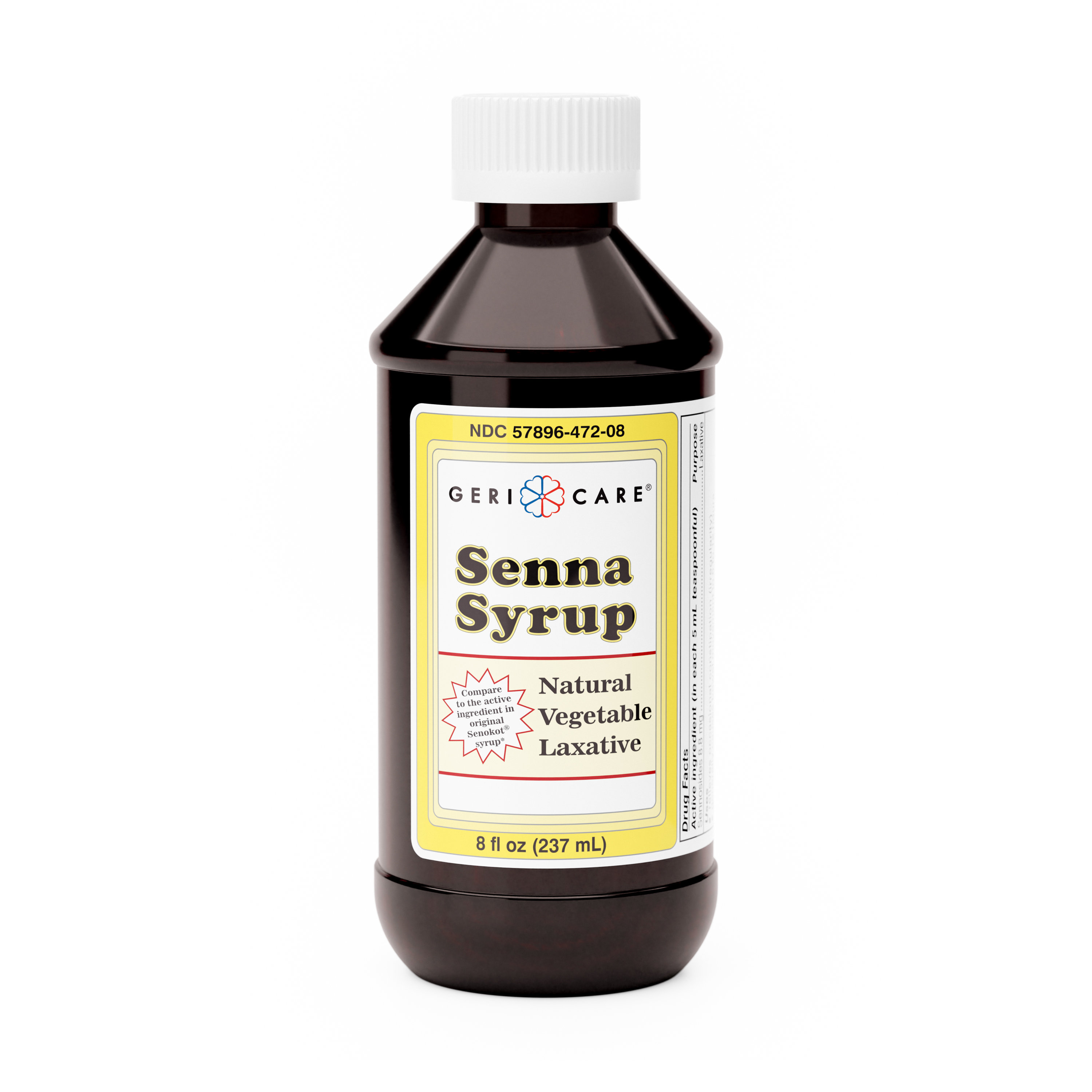 SENNA SYRUP 8.8MG 8OZ