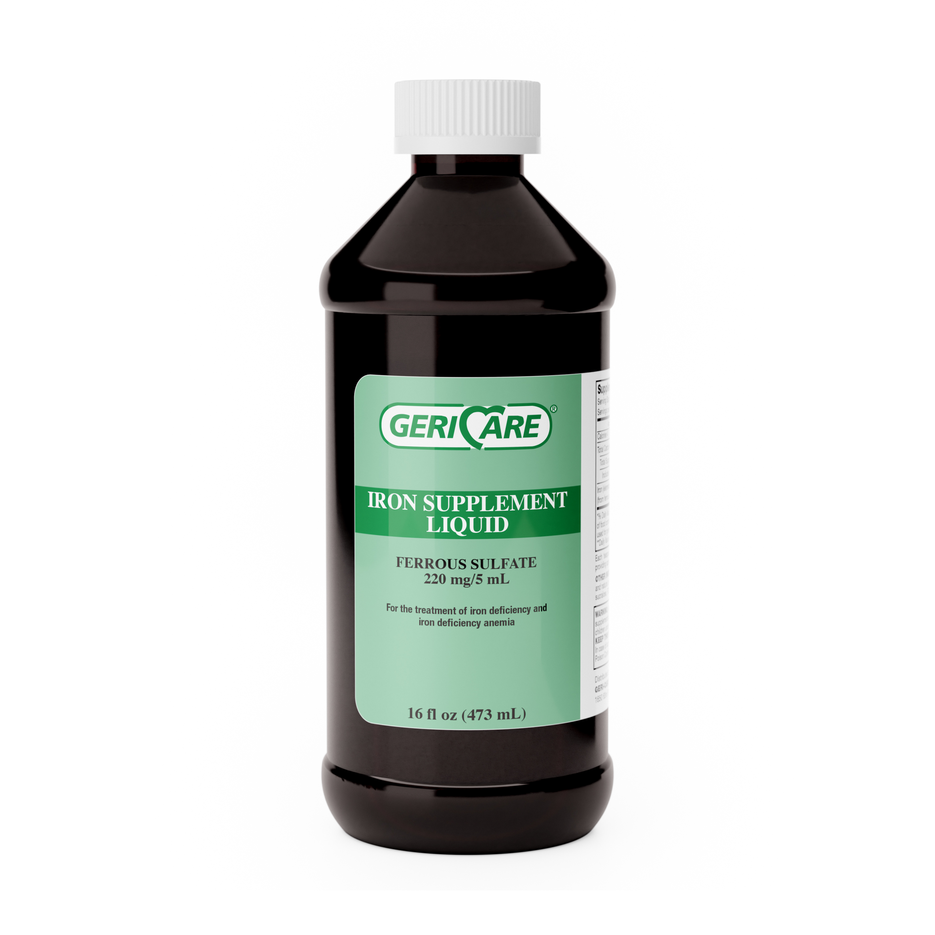 FERROUS SULFATE ELIXIR 16OZ