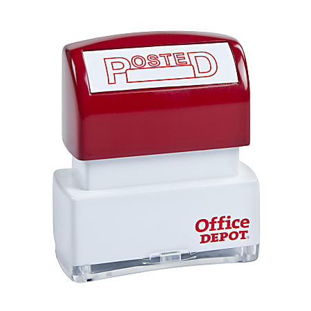 STAMP PRE-INKED POSTED